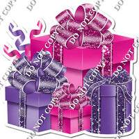 Hot Pink & Purple Present Bundle