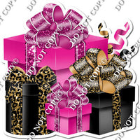 Hot Pink & Gold Leopard Present Bundle