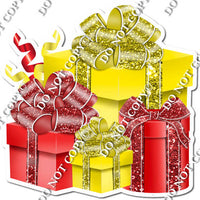 Yellow & Red Present Bundle