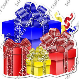 Blue, Red, & Yellow Present Bundle