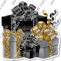 Black, Gold & Silver Present Bundle