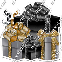 Black, Gold & Silver Present Bundle