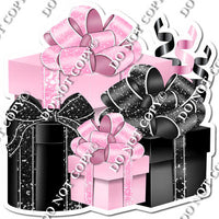 Black & Baby Pink Present Bundle