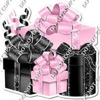 Black & Baby Pink Present Bundle