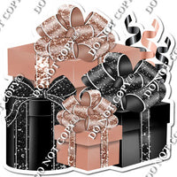 Black & Rose Gold Present Bundle