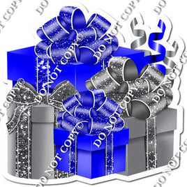 Silver & Blue Present Bundle