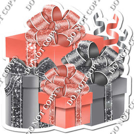 Silver & Coral Present Bundle