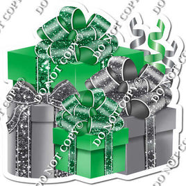 Silver & Green Present Bundle