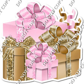 Gold & Baby Pink Present Bundle