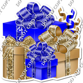 Gold & Blue Present Bundle