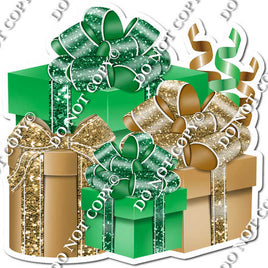 Gold & Green Present Bundle