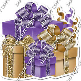 Gold & Purple Present Bundle