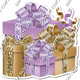 Gold & Lavender Present Bundle