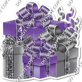 Silver & Purple Present Bundle