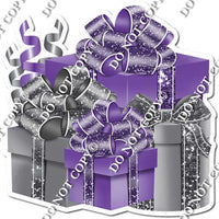 Silver & Purple Present Bundle