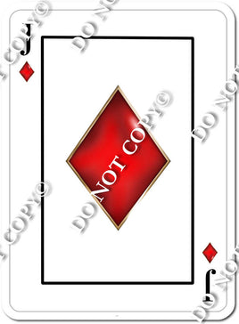 Jack of Diamonds Playing Card w/ Variants