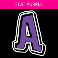 Flat - 18" GR 76 pc Alphabet Sets