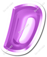 Foil 18" Individuals - Purple Foil