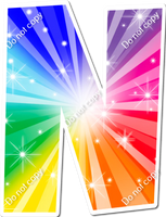 LG 12" Individuals - Rainbow Burst