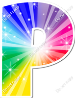 LG 18" Individuals - Rainbow Burst