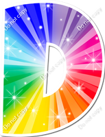 LG 23.5" Individuals - Rainbow Burst