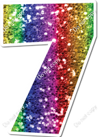 30" Individuals - Rainbow Sparkle