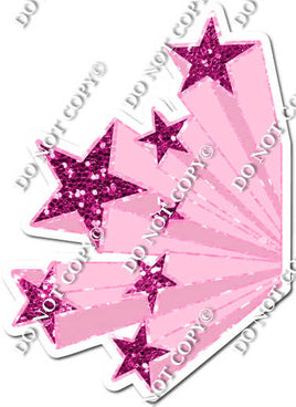 Baby Pink & Hot Pink Shooting Star Bundle w/ Variant