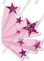 Baby Pink & Hot Pink Shooting Star Bundle w/ Variant