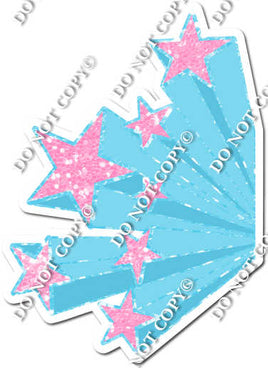 Baby Blue & Baby Pink Shooting Star Bundle w/ Variant