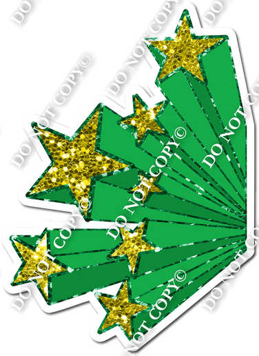 Green & Yellow Shooting Star Bundle w/ Variant| Sign Swag USA