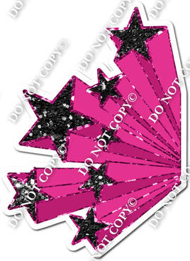 Hot Pink & Black Shooting Star Bundle w/ Variant