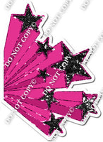 Hot Pink & Black Shooting Star Bundle w/ Variant