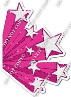 Hot Pink & White Shooting Star Bundle w/ Variant