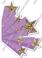 Lavender & Gold Shooting Star Bundle w/ Variant