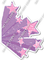 Lavender & Baby Pink Shooting Star Bundle w/ Variant