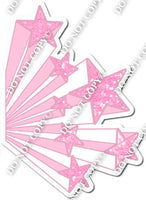 White & Baby Pink Shooting Star Bundle w/ Variant