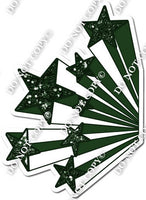 White & Hunter Green Shooting Star Bundle w/ Variant