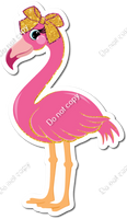 Flamingo with Gold Bow w/ Variants