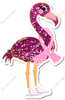 Flamingo Breast Cancer Awareness w/ Variants