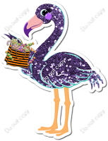 Flamingo Purple Sparkle Halloween w/ Variants
