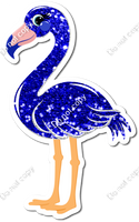 Blue Sparkle Flamingo w/ Variants