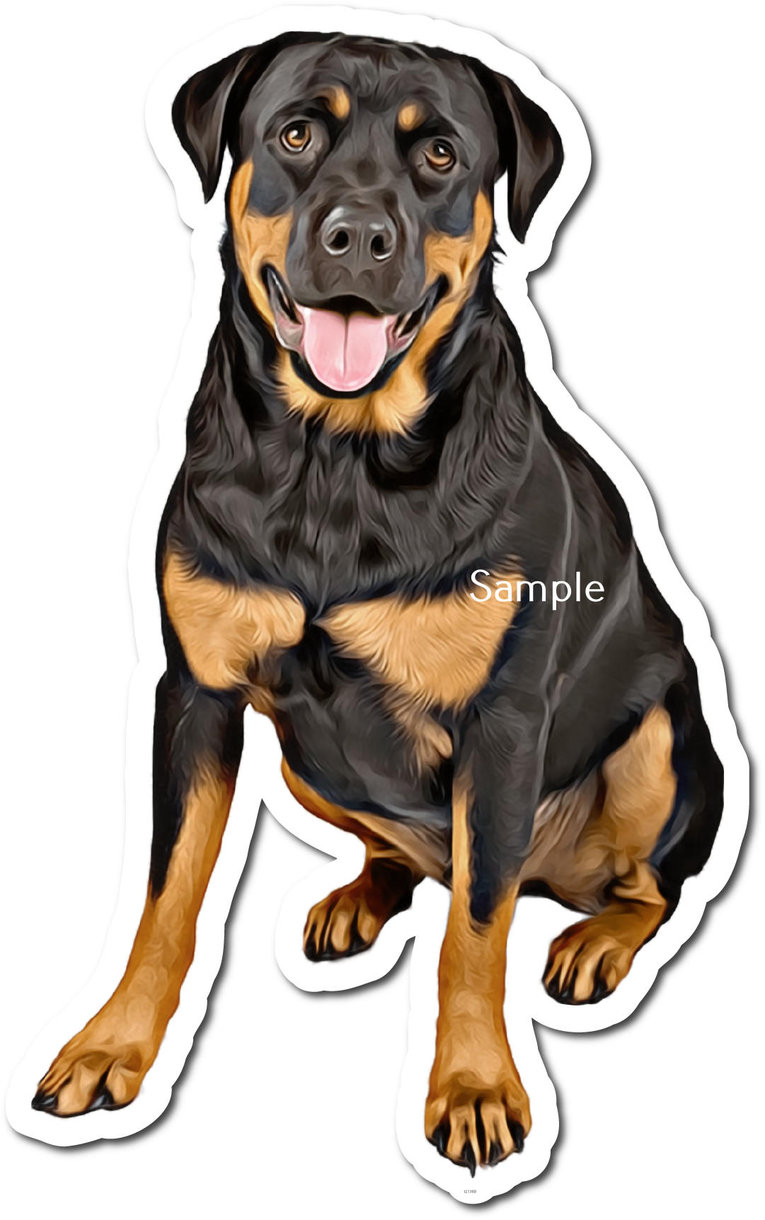 ROTTWEILER B.D SWEAT DOG BLESS YOU ブラックL