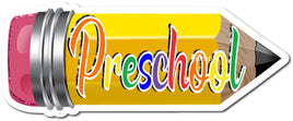 Rainbow Preschool Pencil Statement