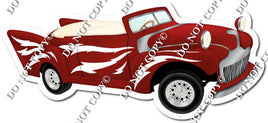 Red & White Classic Car w/ Variants