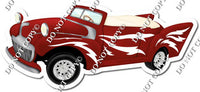 Red & White Classic Car w/ Variants