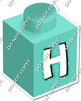 Mint - H Letter Block