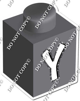 Grey - Y Letter Block
