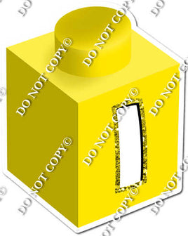 Yellow - I Letter Block