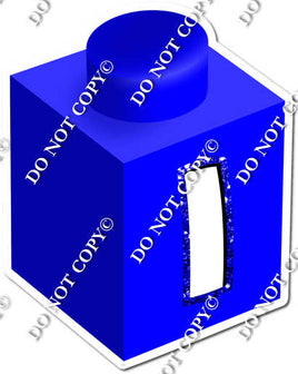 Blue - I Letter Block