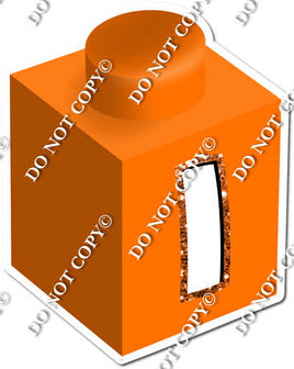Orange - I Letter Block